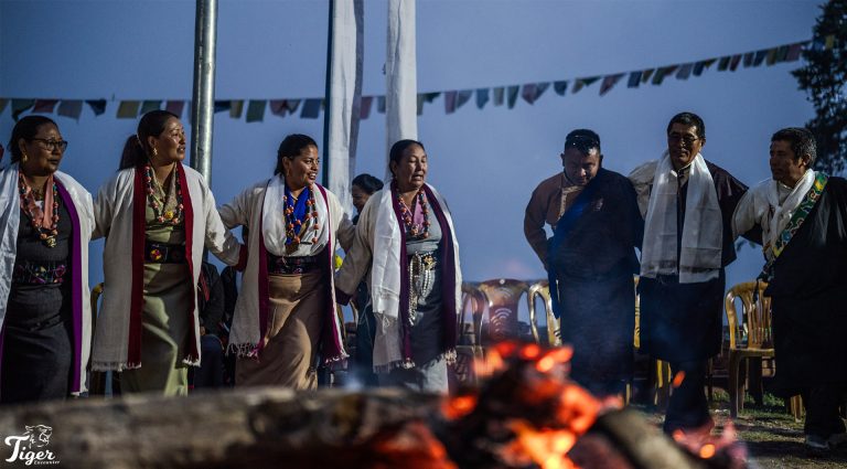 Fire Camp and Hyolmo Dance