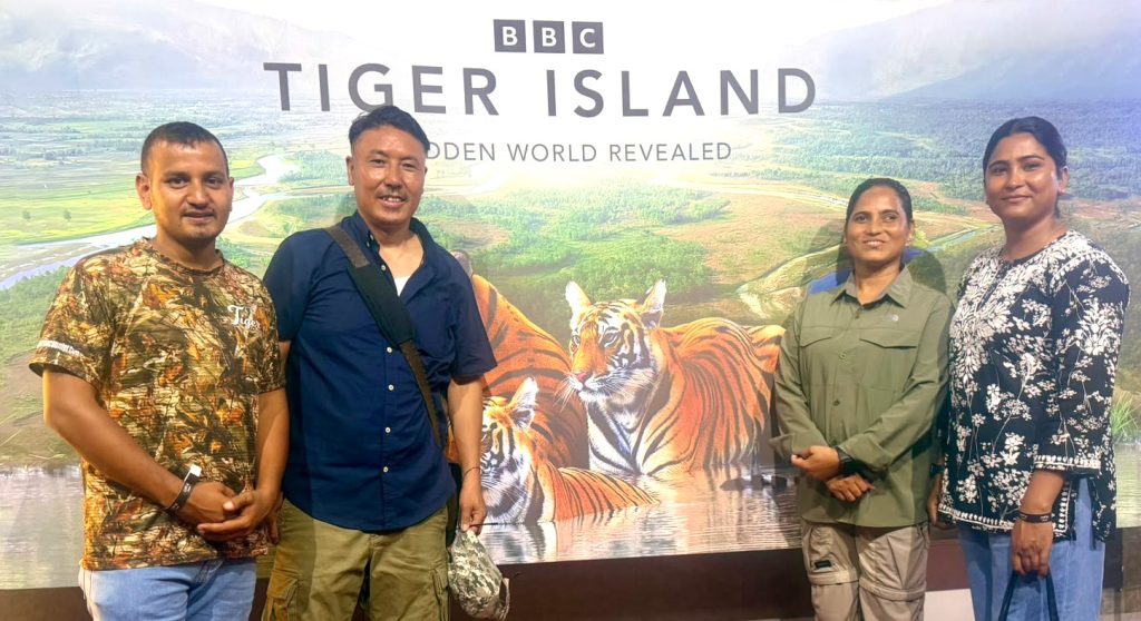 Tiger Encounter Team at Tiger Island Premier