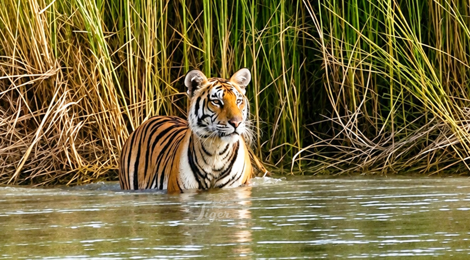Rafting Safari on the Karnali River Bardia - Bengal Tiger
